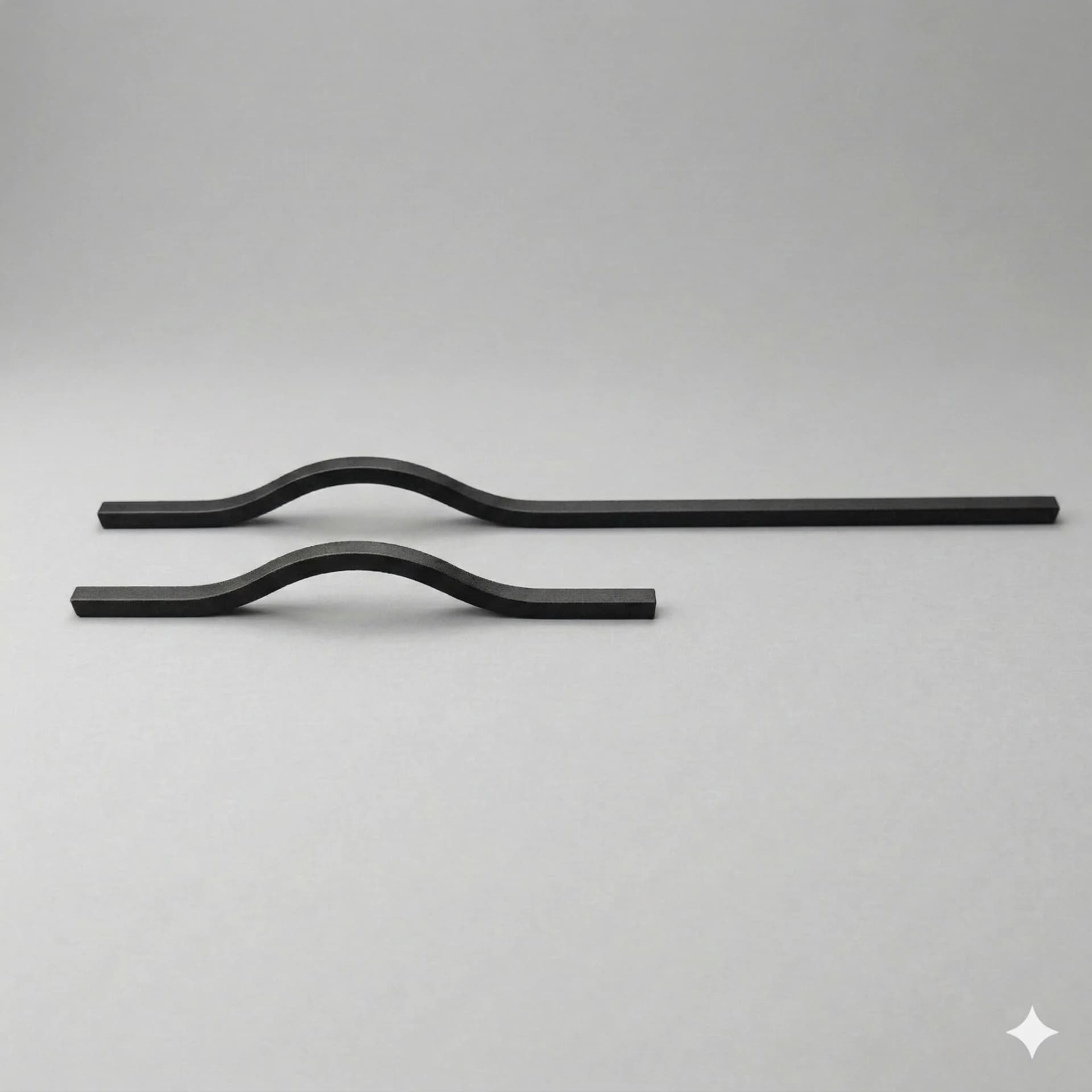 Tirador para Mueble Lang Negro Mate