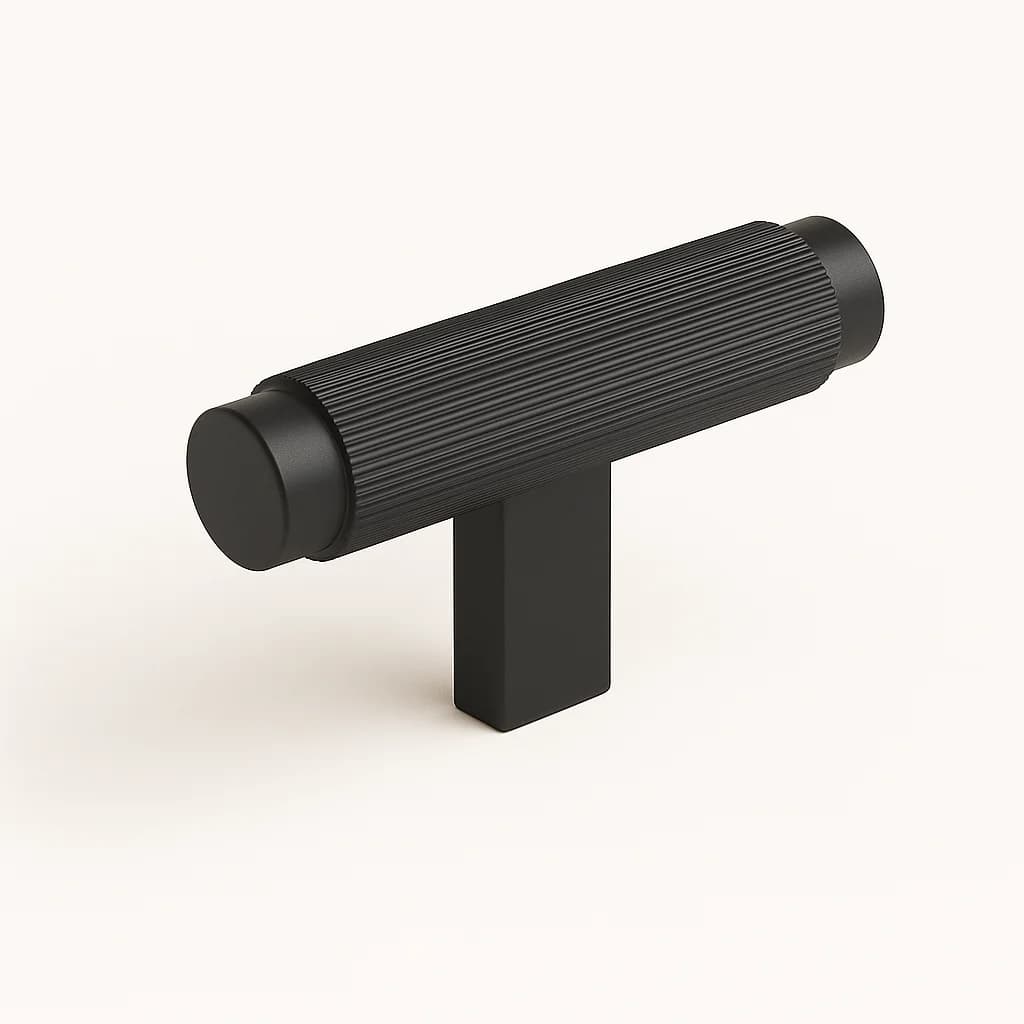Pomo para Mueble West Deluxe Negro Mate